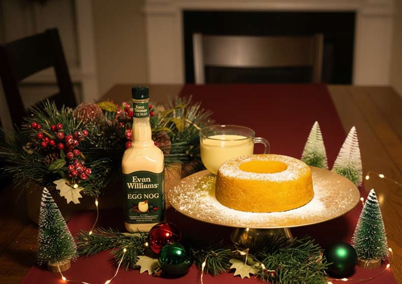 Eggnog Rum Cake 1lb.