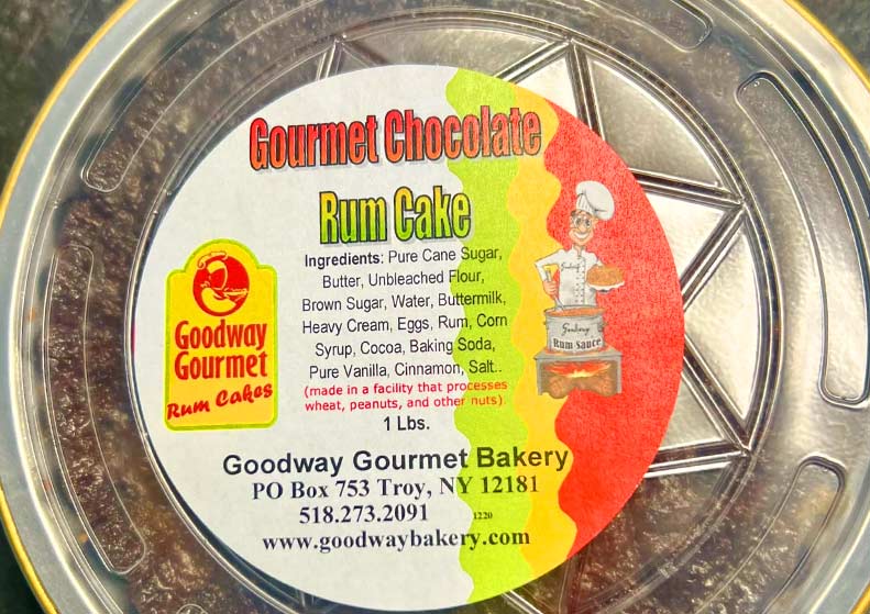 Chocolate Rum Cake 1lb